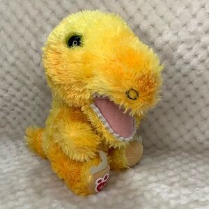 Build A Bear Buddies Yellow T Rex Dinosaur mini Stuffed Animal 🦖